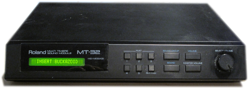 Roland MT-32: Insert Buckazoid